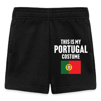 Das ist mein Portugal Kostüm - Baby Shorts - Schwarz - Vorne