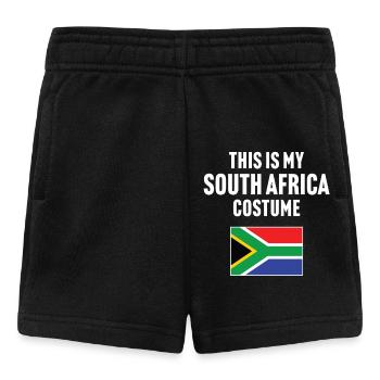 Das ist mein Südafrika Kostüm - Baby Shorts - Schwarz - Vorne