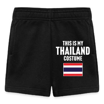 C’est mon costume de Thaïlande - Short Bébé - noir - Devant
