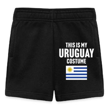Ce costume de mon Uruguay - Short Bébé - noir - Devant