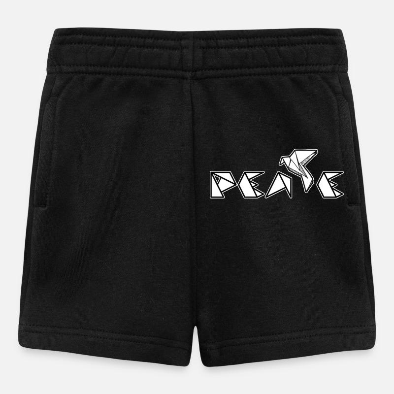 Peace - Baby Shorts - black