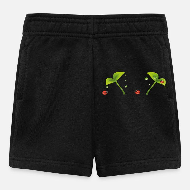 Marienkäfer - Baby Shorts - Schwarz