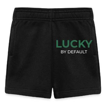 Lucky By Default - Baby Shorts - black - Front