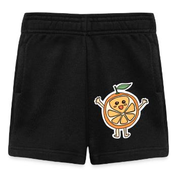 Happy Orange - Baby Shorts - black - Front