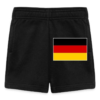 Drapeau de l’Allemagne - Short Bébé - noir - Devant