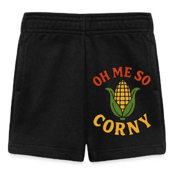 Oh moi tellement ringard - Short Bébé - noir - Devant