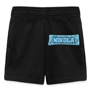 Gift for Nikola - Baby Shorts - black - Front