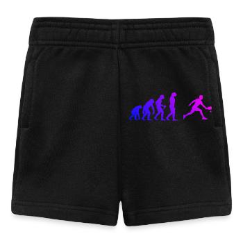 Conception de joueur de pickleball pour les fans de matchs de pickleball - Short Bébé - noir - Devant