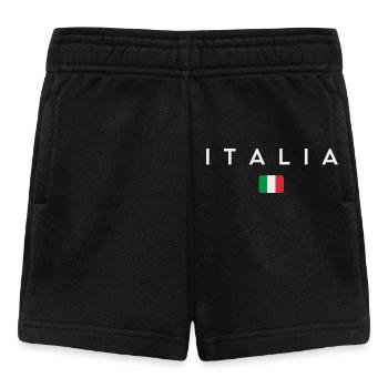 Drapeau de l’Italie, fierté italienne - Short Bébé - noir - Devant