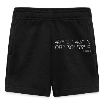 Coordinates Kreis 3 Wiedikon Zurich - Baby Shorts - black - Front