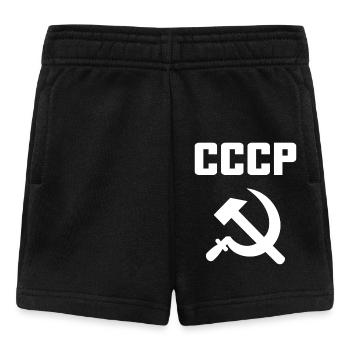 Soviet - Marteau et faucille Union soviétique - Communiste - Short Bébé - noir - Devant