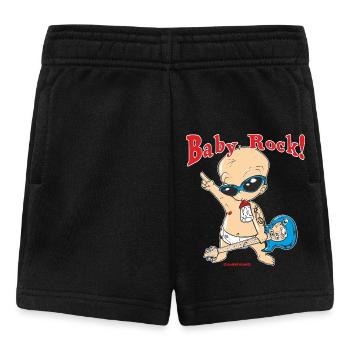 Baby Rock - Baby Shorts - Schwarz - Vorne