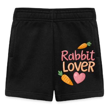 Love Bunnies - Baby Shorts - black - Front