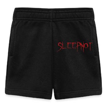 Baby doesn't sleep through the night - Baby Shorts - black - Front