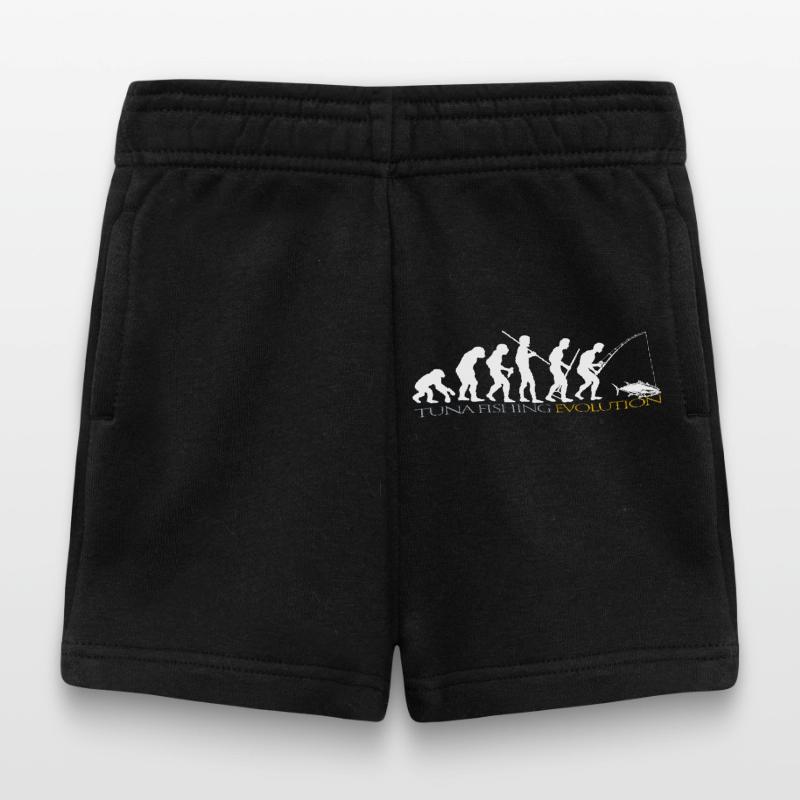 EVOLUTION DE LA PÊCHE (version blanche) Short Bébé