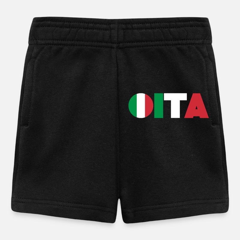 Italie - Short Bébé - noir