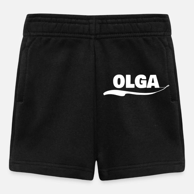 Cadeau Olga - Short Bébé - noir