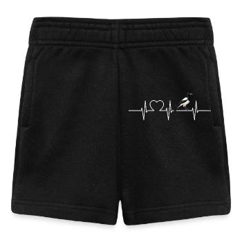 Elstern Elster - Baby Shorts - Schwarz - Vorne