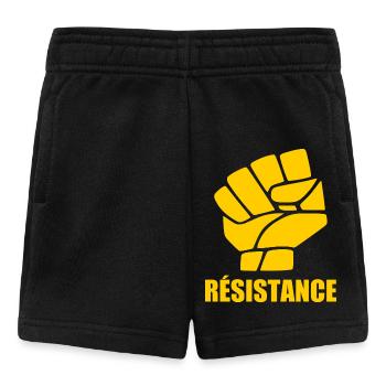 Résistance - Baby Shorts - Schwarz - Vorne