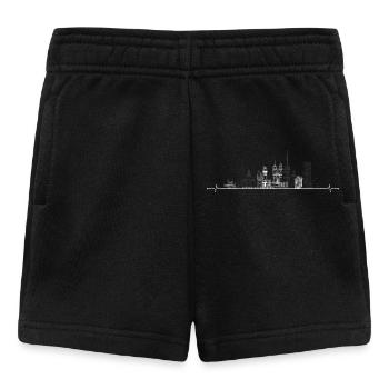 Urbane Skyline Pulse - Baby Shorts - Schwarz - Vorne