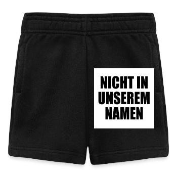Not in my name - Baby Shorts - black - Front