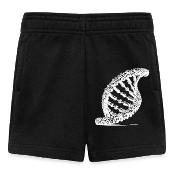 DNA Technique Chain Twisted Chain Links - Baby Shorts - black - Front