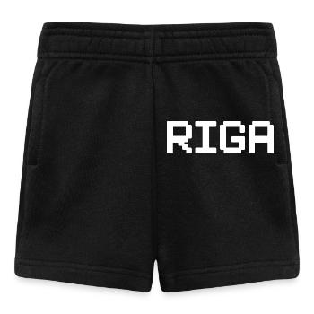RIGA Latvia Lettland - Baby Shorts - black - Front