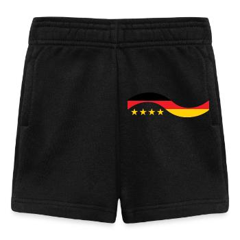 German Flag - Germany - Baby Shorts - black - Front