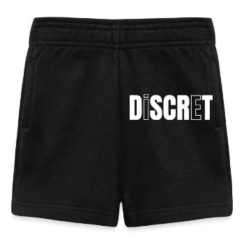 DISCRET !  - Short Bébé - noir - Devant
