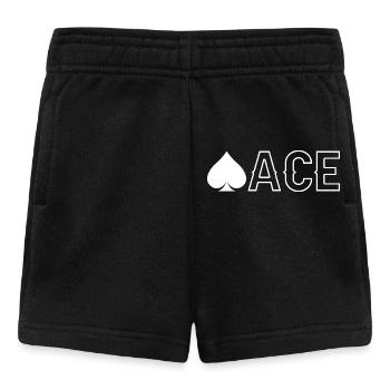 Spades of Spades Playing Card Card Game - Baby Shorts - black - Front