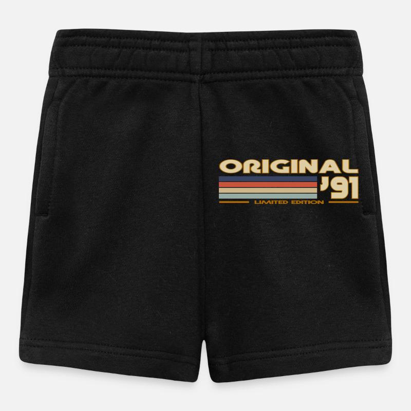 1991 - Short Bébé - noir