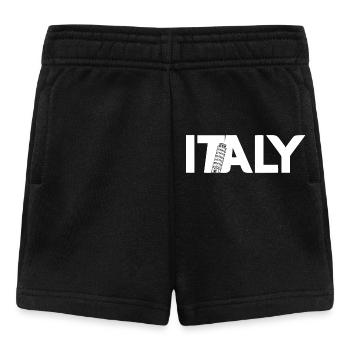 Tour penchée de Pise Italienne Italiens Italie - Short Bébé - noir - Devant