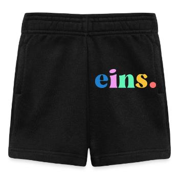 Cadeau du premier anniversaire : Un bébé - Short Bébé - noir - Devant