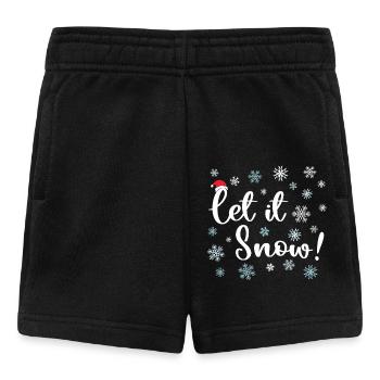 Let It Snow - Baby Shorts - black - Front
