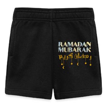 Ramadan Mubarak - Baby Shorts - black - Front