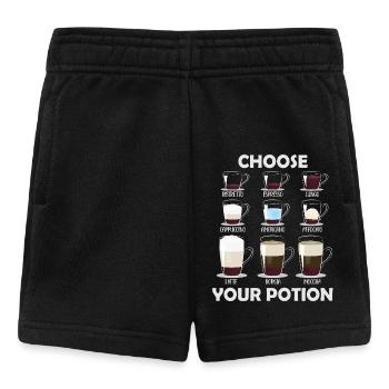 Choose Your Potion Coffee Lover - Baby Shorts - black - Front