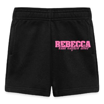 Dire rebecca - Short Bébé - noir - Devant