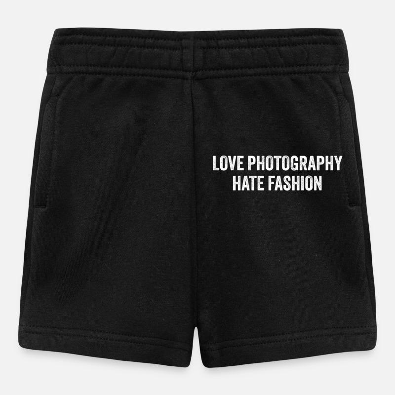 La photographie amoureuse déteste la mode - Short Bébé - noir
