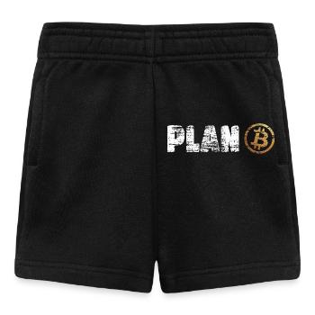 Plan Bitcoin Plan B - Baby Shorts - Schwarz - Vorne