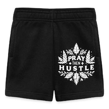 Priez puis bousculez - Short Bébé - noir - Devant