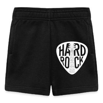 Hard Rock Gitarren-Plektrum - Baby Shorts - Schwarz - Vorne
