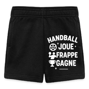 Handball joue gagne handballeur handballeuse Sport - Short Bébé - noir - Devant