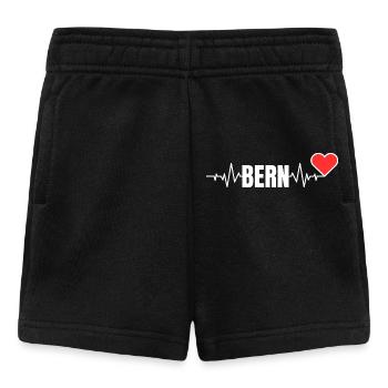 A heart for Bern - Baby Shorts - black - Front