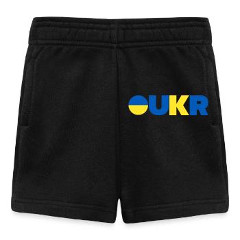 Ukraine - Baby Shorts - Schwarz - Vorne