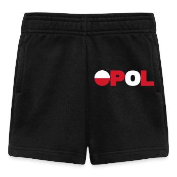Polen - Baby Shorts - Schwarz - Vorne