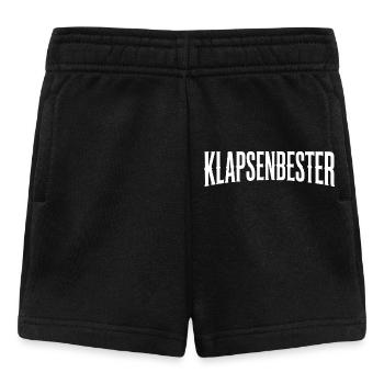 Slap Best Crazy Madhouse Office Saying - Baby Shorts - black - Front