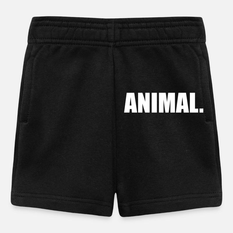 ANIMAL - Short Bébé - noir