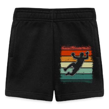 Handball Handballer - Baby Shorts - Schwarz - Vorne