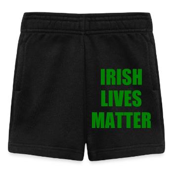 irish lives matter - Short Bébé - noir - Devant