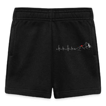 Gipfel: Pulse, Roter Gipfel - Baby Shorts - Schwarz - Vorne